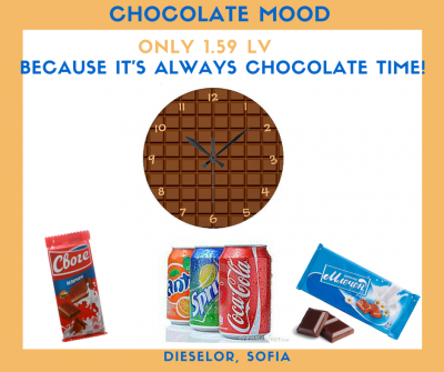 It's always time for chocolate!
