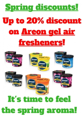 Spring aroma discounts