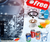 Winter with gifts from petrol statios Dieselor