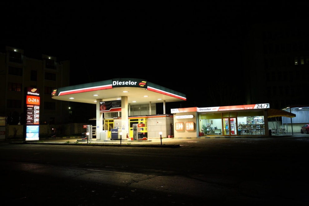 New petrol station in Varna